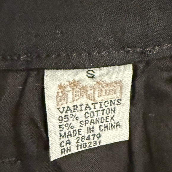 NWOT BLACK JEANS FROM VARIATIONS WITH LACE & BEADING - Picture 7 of 8